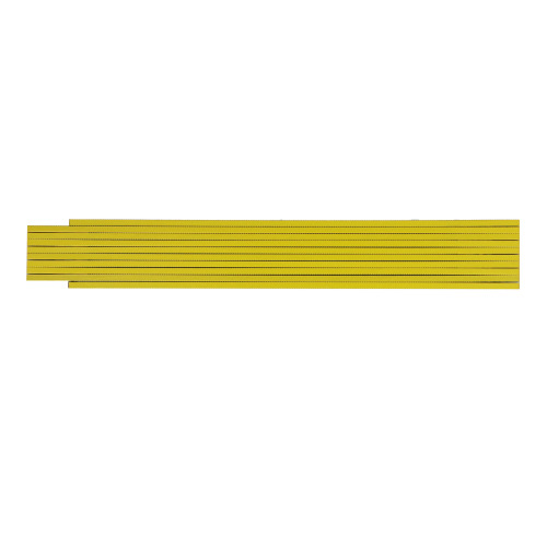 Składana linijka drewniana 2m premium malowana żółty LT91981-N0041 (1)
