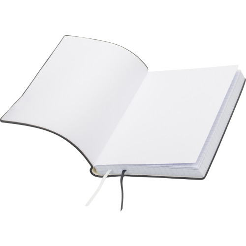 Notes A6 w kratkę ELVERUM Czarny 143803 (2)