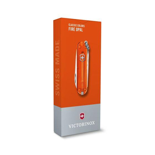 Scyzoryk Classic SD transparentny Victorinox Pomarańczowy 06223T82G10 (3)