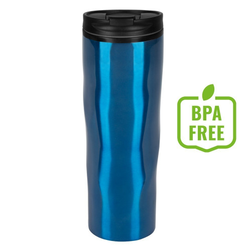 Kubek podróżny 450 ml Niebieski V9924-11 