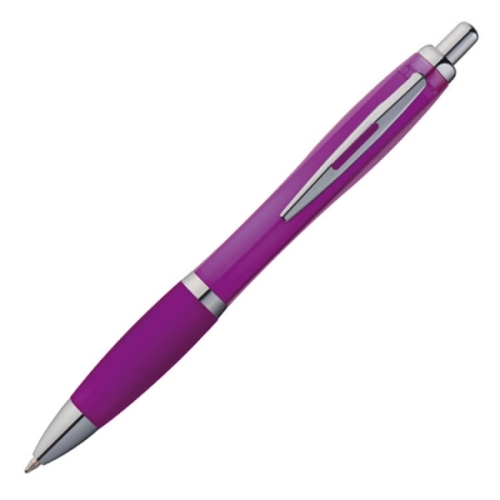 Długopis plastikowy MOSCOW fioletowy 168212 (2)