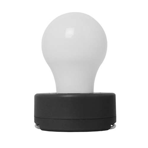 Lampka "żarówka" Czarny V8771-03 (2)