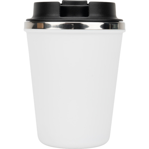 Kubek termiczny 350 ml z powłoką z recyklingu METODY Biały 8496206 (5)