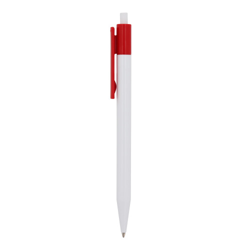 Długopis Kuma w mocnym kolorze Biały / czerwony LT87877-N0121 (1)