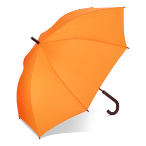 Verdure 190T Pongee 23" Wiatroodporny parasol z uchwytem, automatyczny Pomarańczowy