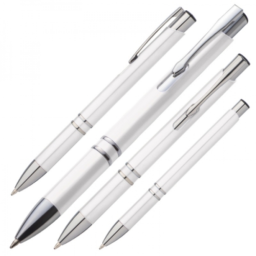Długopis plastikowy BALTIMORE biały 046106 (1)