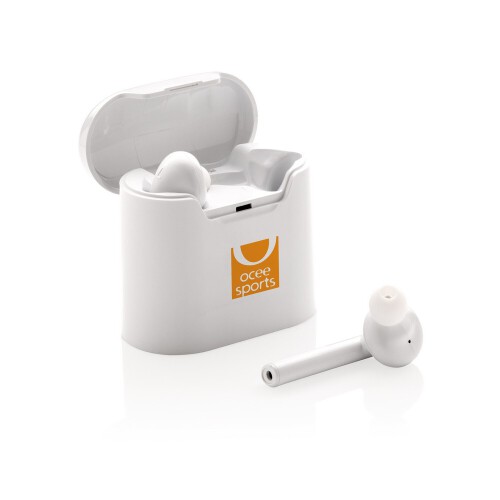 Bezprzewodowe słuchawki douszne Liberty biały P329.013 (10)