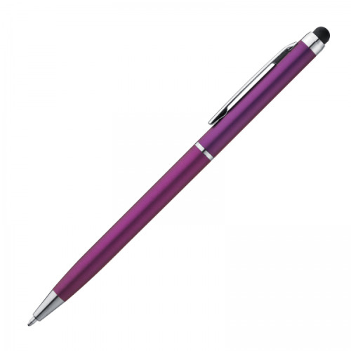 Długopis plastikowy touch pen KIMBERLY Fioletowy 1878612 (2)