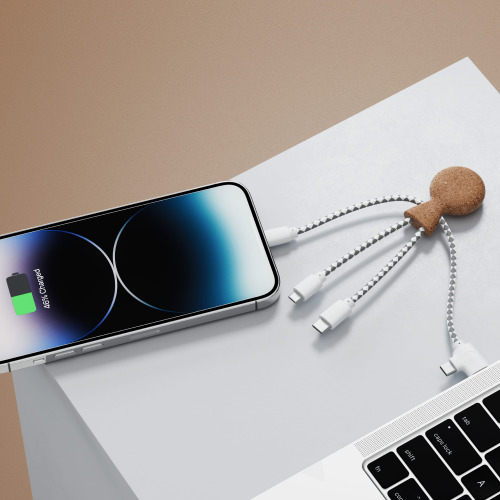 Xoopar Mr. Bio Cork Charging Cable Naturalny LT41017-N0094 (7)