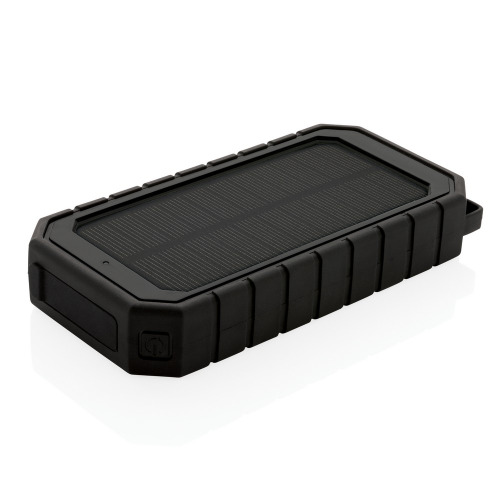 Power bank 10000 mAh, ładowarka słoneczna Czarny P322.451 
