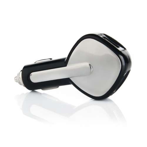 Ładowarka samochodowa z 2 wejściami USB Czarny EG 006403 