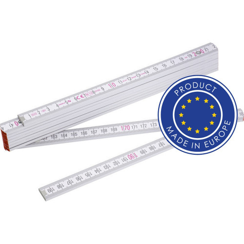 Miara 2m, składana STABILA Biały V1154-02 