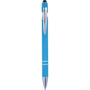 Długopis, touch pen błękitny