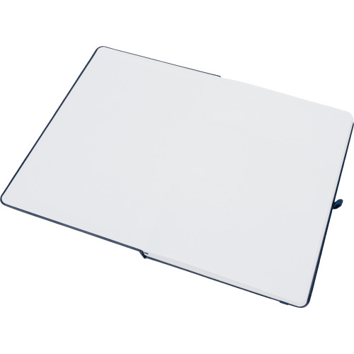 Notatnik A5 w linie z PU z recyklingu CLEO Granatowy 2374844 (2)