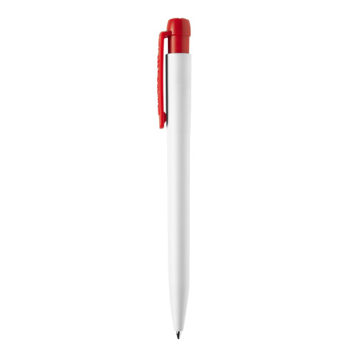 Długopis Ingeo TM Pen nieprzezroczysty Biały / czerwony LT87542-N0121 (3)