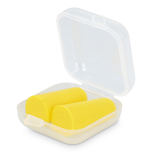 Zatyczki do uszu z pianki PU, zgodne z normą EN 352-2, SNR 37 dB żółty LT90504-N0041 