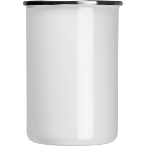 Kubek metalowy emaliowany 550 ml GENE Biały 8385706 (3)