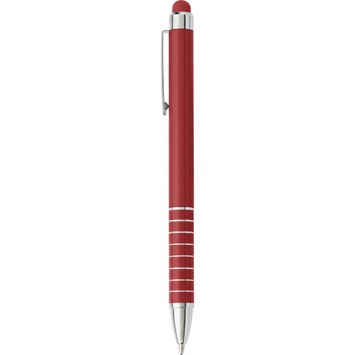 Długopis, touch pen czerwony V1657-05/A (1)