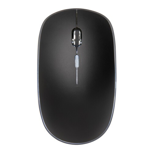 Bezprzewodowa mysz komputerowa z podświetleniem logotypu czarny P300.321 (1)