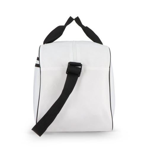 Torba sportowo-podróżna R-PET 600D 48 x 25 x 28 cm 30 l Biały / czarny LT95366-N0102 (3)