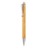 Bambusowy długopis szary, szary P610.329  thumbnail