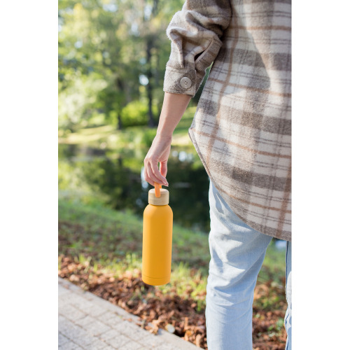 Butelka termiczna 500 ml | Zeniqua żółty VA116-08 (10)