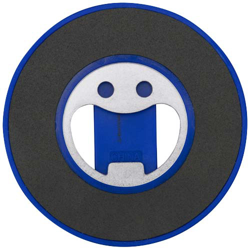 Ain podstawka na telefon z mocowaniem magnetycznym, z tworzyw sztucznych pochodzących z recyklingu z otwieraczem do butelek  Błękit królewski 12446153 (3)