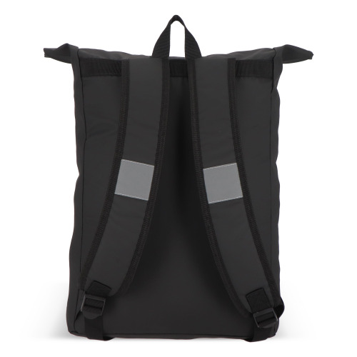 Powlekany PU plecak R-PET 600D o pojemności 20 l Czarny LT95357-N0002 (4)