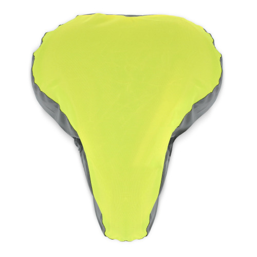 R-PET Odblaskowy pokrowiec na siodełko żółty LT90429-N0041 (5)