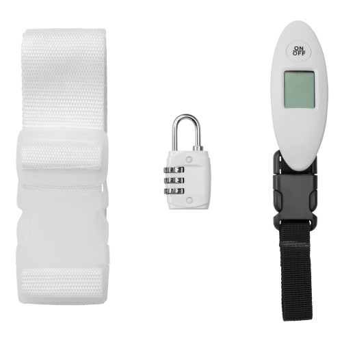 3-elementowy zestaw podróżniczy Biały LT91294-N0001 (4)