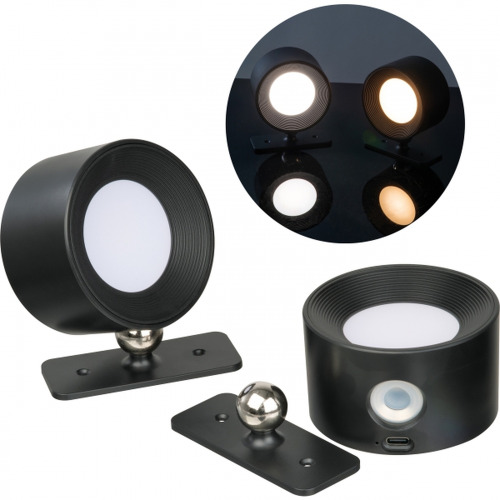Lampy ścienne 2 szt. CrisMa HEDWIG Czarny 9488003 