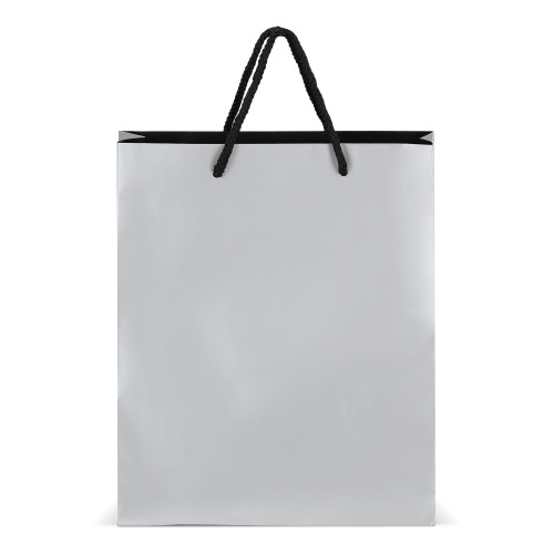 Papierowa torba prezentowa 24 x 10 x 30 cm 200 g/m² Srebrny LT91516-N0005 (2)