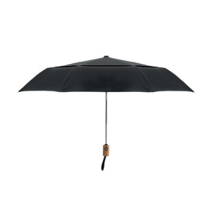 21-calowy składany parasol czarny