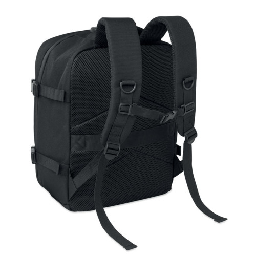 Plecak RPET 20L 15" z zamkiem Czarny MO3137-03 (1)