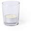 Szklany świecznik, świeczka zapachowa biały V8838-02  thumbnail