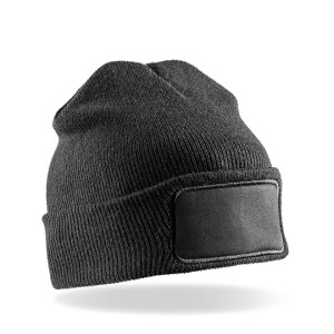 Czapka Beanie Akrylowa z Naszywka