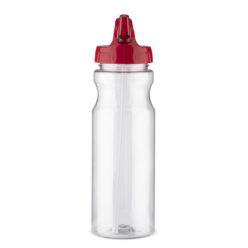 Bidon ze słomką TRANCE 700 ml Czerwony 16216-04 (3)