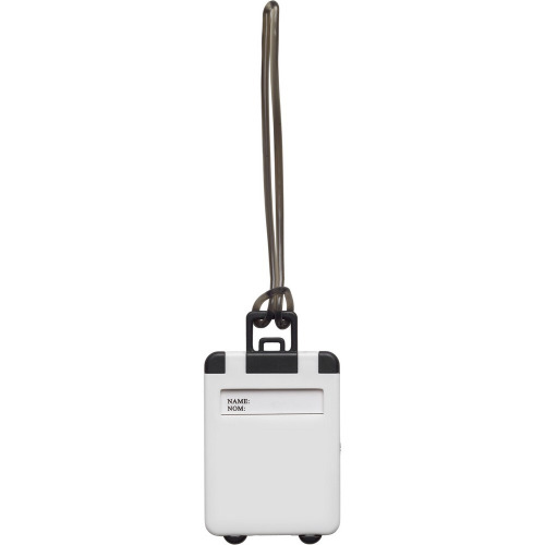 Zawieszka do bagażu Biały V4172-02 