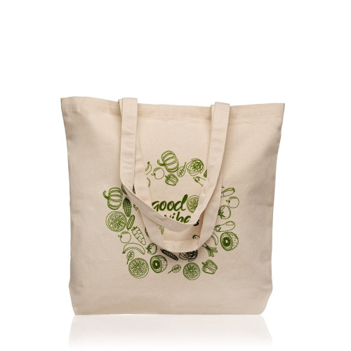 Bawełniana torba z wewnętrzną kieszonką / Canvashop Natural IP31111780 (2)