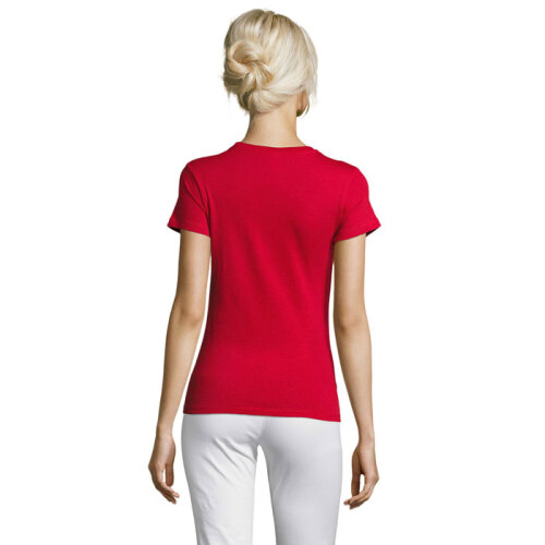 REGENT Damski T-Shirt 150g Czerwony S01825-RD-S (1)