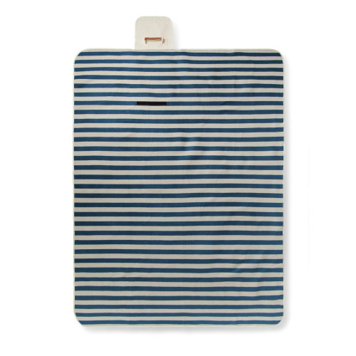 Koc piknikowy VINGA Alba RPET, duży Niebieski VG121-04 (1)