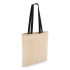 Torba bawełniana OEKO-TEX® 38 x 42 cm 140 g/m² Czarny LT95381-N0002  thumbnail