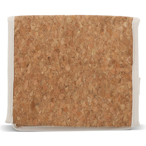 Kwadratowa torba chłodząca z korka 22x18x18cm Naturalny LT95266-N0094 (2)