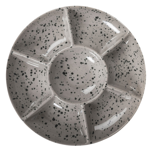 Talerz do serwowania Sagaform Ditte Szary LT52211-N0061 