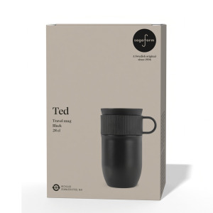 Izolowany kubek Sagaform Ted, 280 ml, szczelny, można myć w zmywarce