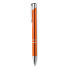 Długopis wciskany pomarańczowy KC8893-10  thumbnail