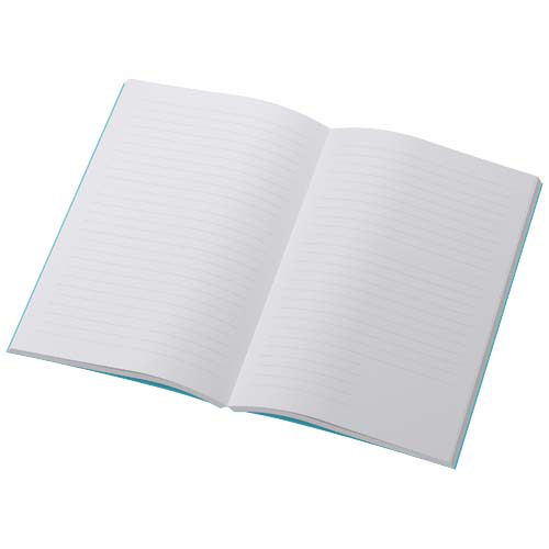 Notatnik Scribe Plus A5 z miękką okładką, wykonany z papieru z recyklingu Niebieski 21090752 (3)