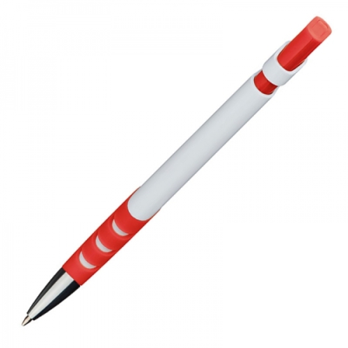 Długopis plastikowy HOUSTON czerwony 004905 (4)
