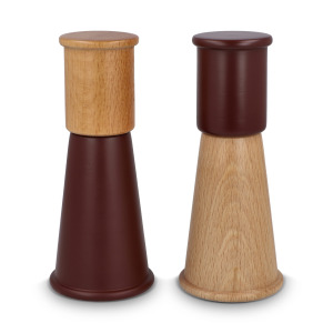 Sagaform Gurken – zestaw młynków do soli i pieprzu, 15 cm (mały)