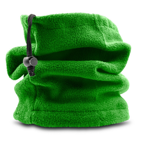 Osłona na twarz i szyję, czapka i komin 2 w 1 | Riti Zielony V7063-06 